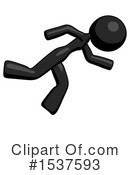 Black Design Mascot Clipart #1537593 by Leo Blanchette
