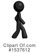 Black Design Mascot Clipart #1537612 by Leo Blanchette