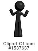 Black Design Mascot Clipart #1537637 by Leo Blanchette