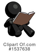 Black Design Mascot Clipart #1537638 by Leo Blanchette