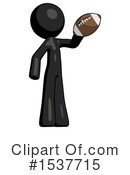 Black Design Mascot Clipart #1537715 by Leo Blanchette