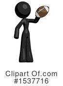 Black Design Mascot Clipart #1537716 by Leo Blanchette