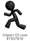 Black Design Mascot Clipart #1537816 by Leo Blanchette