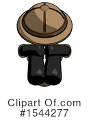 Black Design Mascot Clipart #1544277 by Leo Blanchette