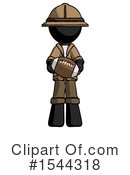 Black Design Mascot Clipart #1544318 by Leo Blanchette