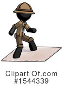 Black Design Mascot Clipart #1544339 by Leo Blanchette