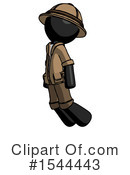 Black Design Mascot Clipart #1544443 by Leo Blanchette