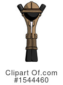 Black Design Mascot Clipart #1544460 by Leo Blanchette