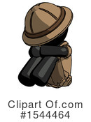 Black Design Mascot Clipart #1544464 by Leo Blanchette
