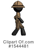 Black Design Mascot Clipart #1544481 by Leo Blanchette