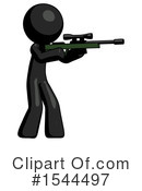 Black Design Mascot Clipart #1544497 by Leo Blanchette