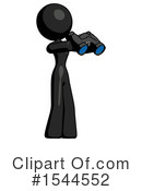 Black Design Mascot Clipart #1544552 by Leo Blanchette