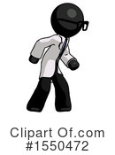 Black Design Mascot Clipart #1550472 by Leo Blanchette