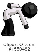 Black Design Mascot Clipart #1550482 by Leo Blanchette