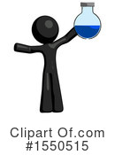 Black Design Mascot Clipart #1550515 by Leo Blanchette