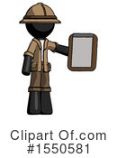 Black Design Mascot Clipart #1550581 by Leo Blanchette