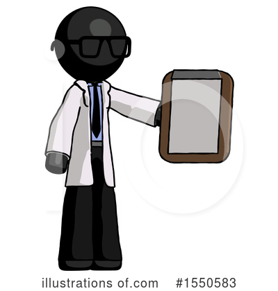 Royalty-Free (RF) Black Design Mascot Clipart Illustration by Leo Blanchette - Stock Sample #1550583