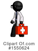 Black Design Mascot Clipart #1550624 by Leo Blanchette