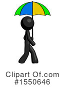 Black Design Mascot Clipart #1550646 by Leo Blanchette