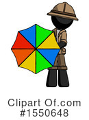 Black Design Mascot Clipart #1550648 by Leo Blanchette