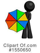 Black Design Mascot Clipart #1550650 by Leo Blanchette
