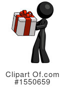 Black Design Mascot Clipart #1550659 by Leo Blanchette