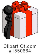 Black Design Mascot Clipart #1550664 by Leo Blanchette