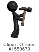 Black Design Mascot Clipart #1550679 by Leo Blanchette