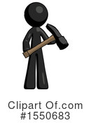 Black Design Mascot Clipart #1550683 by Leo Blanchette