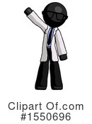 Black Design Mascot Clipart #1550696 by Leo Blanchette