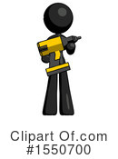 Black Design Mascot Clipart #1550700 by Leo Blanchette