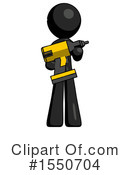 Black Design Mascot Clipart #1550704 by Leo Blanchette