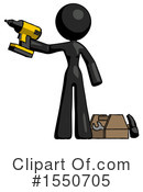 Black Design Mascot Clipart #1550705 by Leo Blanchette