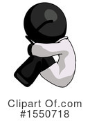 Black Design Mascot Clipart #1550718 by Leo Blanchette