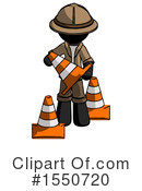 Black Design Mascot Clipart #1550720 by Leo Blanchette