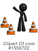 Black Design Mascot Clipart #1550722 by Leo Blanchette