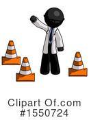 Black Design Mascot Clipart #1550724 by Leo Blanchette