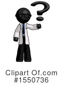 Black Design Mascot Clipart #1550736 by Leo Blanchette