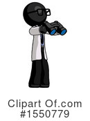 Black Design Mascot Clipart #1550779 by Leo Blanchette