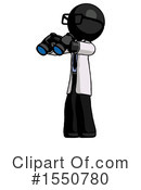 Black Design Mascot Clipart #1550780 by Leo Blanchette