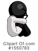 Black Design Mascot Clipart #1550783 by Leo Blanchette