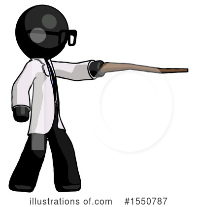 Royalty-Free (RF) Black Design Mascot Clipart Illustration by Leo Blanchette - Stock Sample #1550787