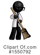 Black Design Mascot Clipart #1550792 by Leo Blanchette