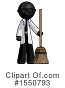 Black Design Mascot Clipart #1550793 by Leo Blanchette