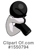 Black Design Mascot Clipart #1550794 by Leo Blanchette