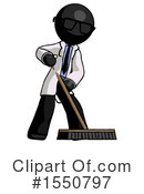 Black Design Mascot Clipart #1550797 by Leo Blanchette