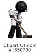 Black Design Mascot Clipart #1550798 by Leo Blanchette