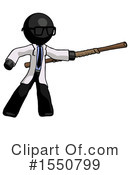 Black Design Mascot Clipart #1550799 by Leo Blanchette