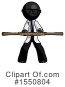 Black Design Mascot Clipart #1550804 by Leo Blanchette