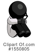 Black Design Mascot Clipart #1550805 by Leo Blanchette